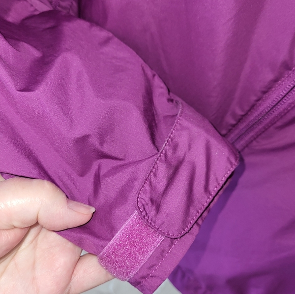 Columbia Sportswear hooded lined jacket with inside Velcro pocket Women's Medium - Picture 5 of 9
